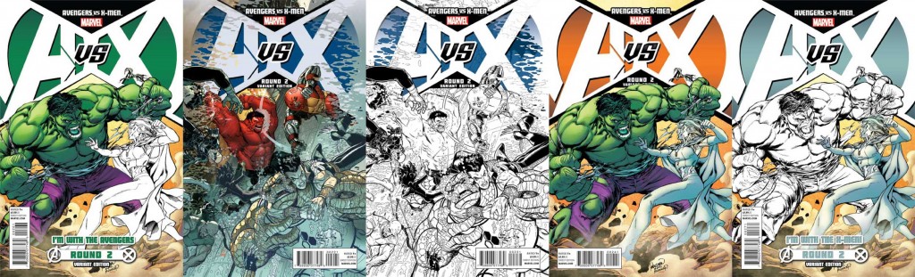 Avengers vs X-Men Cover Variants