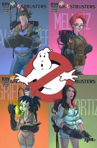 Ghostbusters promo art by Dan Schoening