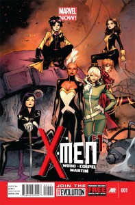 X-Men #1;Olivier Coipel art