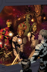 Guardians of the Galaxy #2 variant; Paolo Rivera art