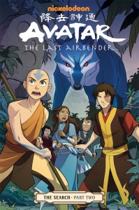 Avatar: The Last Airbender—The Search Part 2 cover.