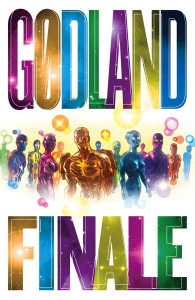 GØDLAND cover - art by Tom Scioli