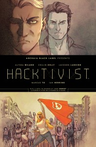 HACKTIVIST Hardcover Cover by Marcus To and Ian Herring