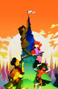 LUMBERJANES #2 2nd Printing Cover by Perry Maple