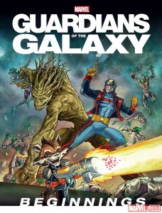 GUARDIANS OF THE GALAXY BEGINNINGS COVER ART