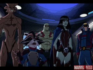 The Guardians of the Galaxy return to Marvel's Ultimate Spider-Man