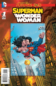 SUPERMAN/WONDER WOMAN: FUTURES END #1 Lenticular 3D Motion Cover (Click to enlarge & view motion)