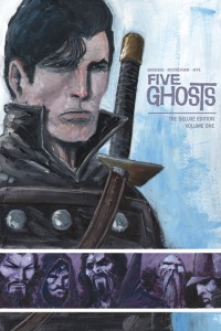 FIVE GHOSTS Cover by  Chris Mooneyham & Lauren Affe