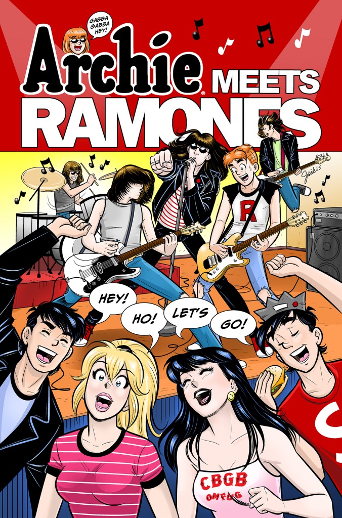 ARCHIE MEETS RAMONES Promotional Artwork by Gisele 