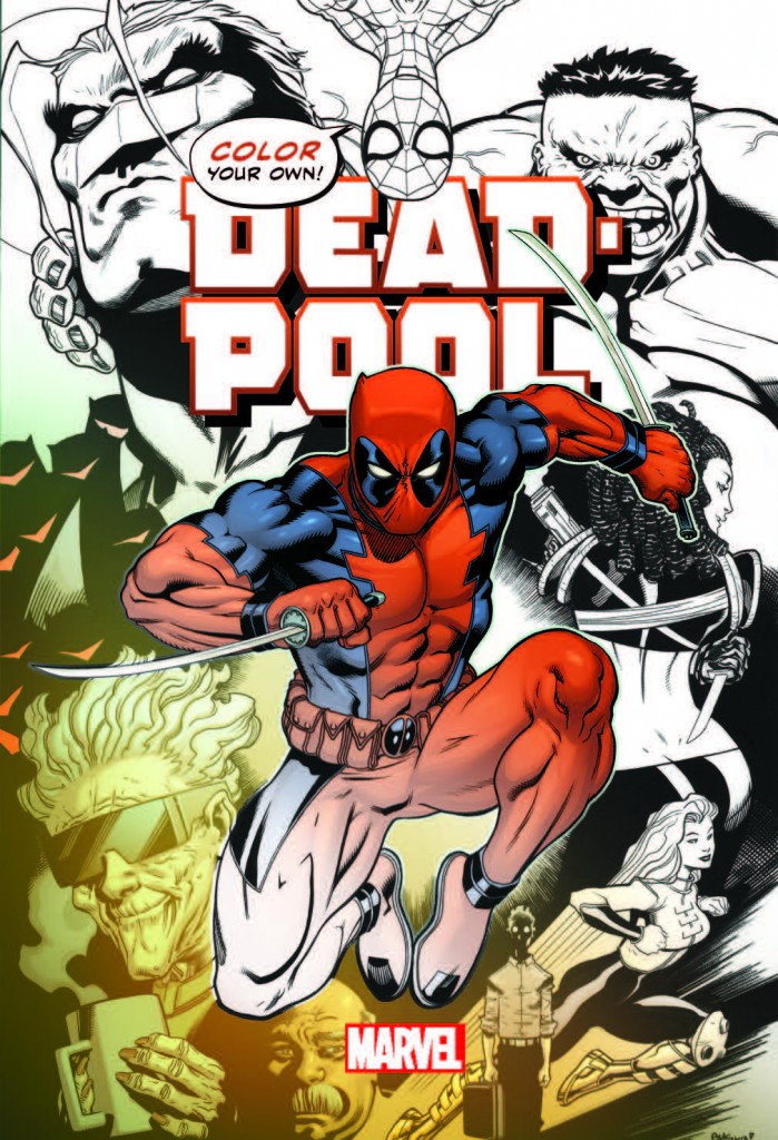 COLOR YOUR OWN DEADPOOL - Cover