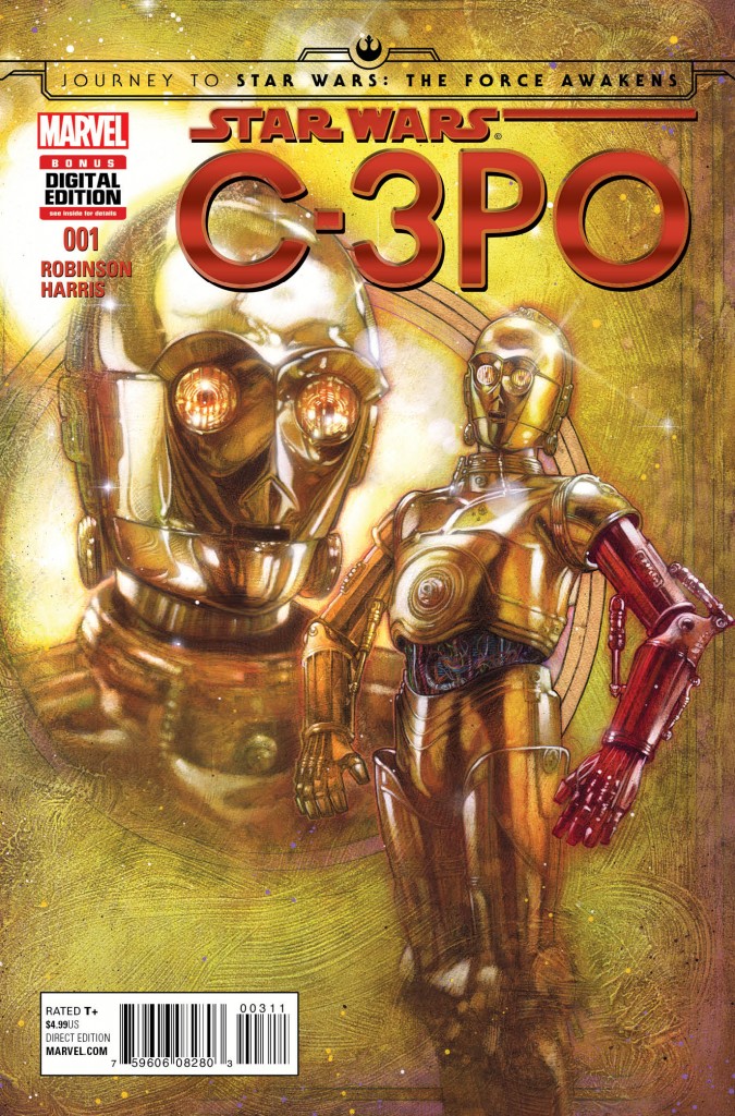 STAR WARS SPECIAL: C-3PO #1 Cover by TONY HARRIS