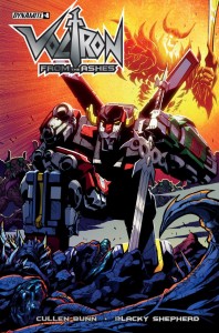 Voltron From the Ashes #4 Dynamite Comics