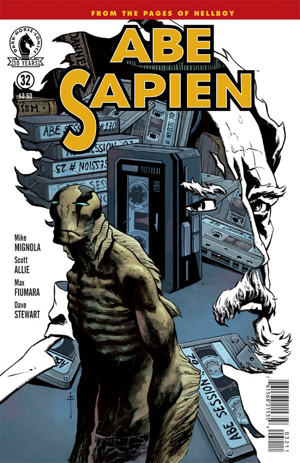Abe Sapien #32 Cover by Sebastian Fiumara