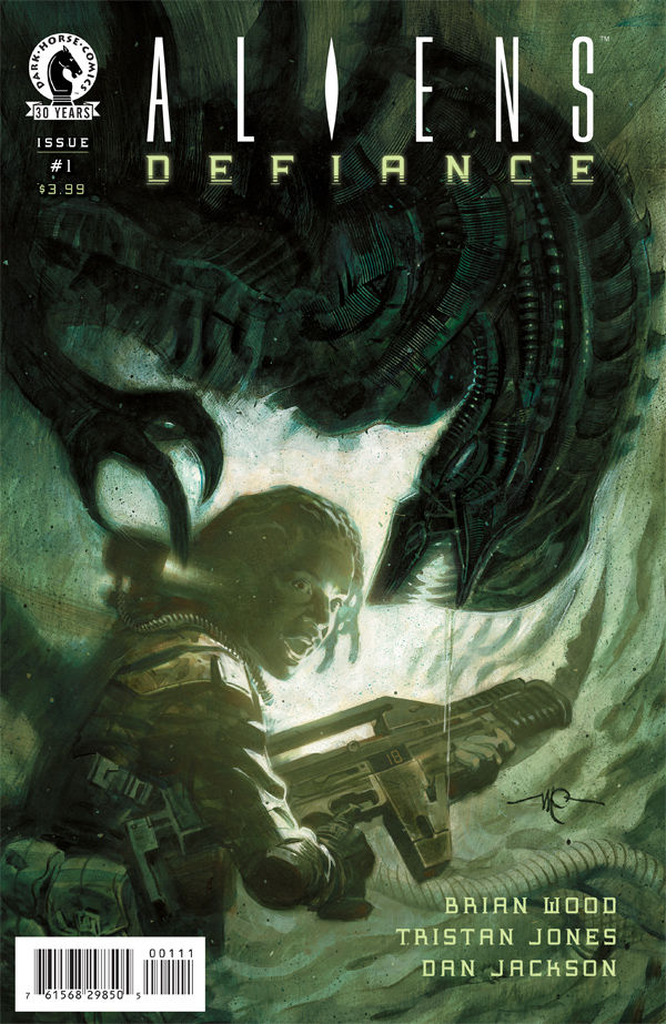 Aliens: Defiance #1 Cover Art by Massimo Carnevale