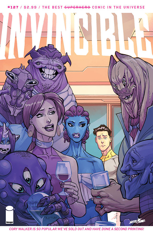 INVINCIBLE #127 Cover Art by Ryan Ottley 