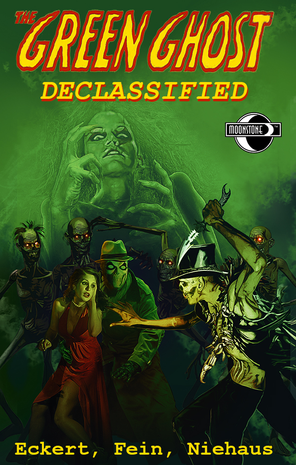 The Green Ghost: Declassified Cover by Malcolm McClinton