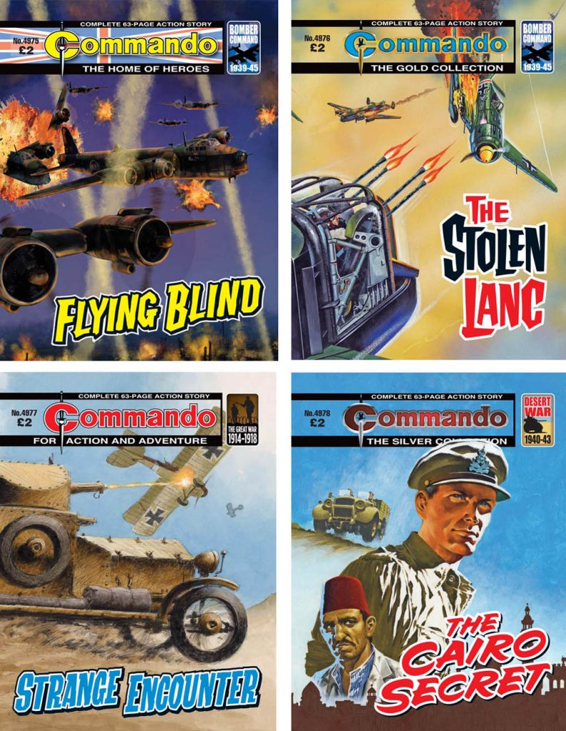 Commando Issues 4975 - 4978